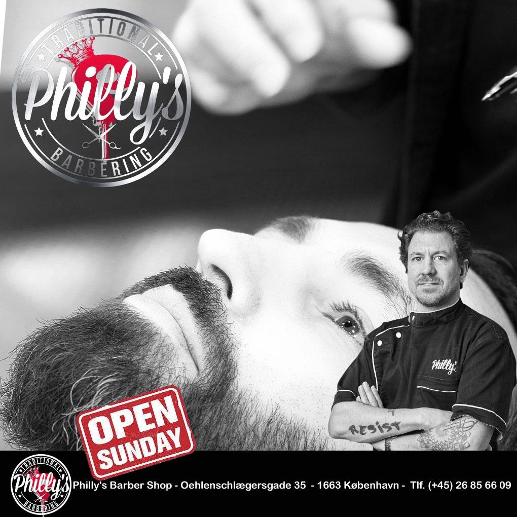 Philly the barber open sunday